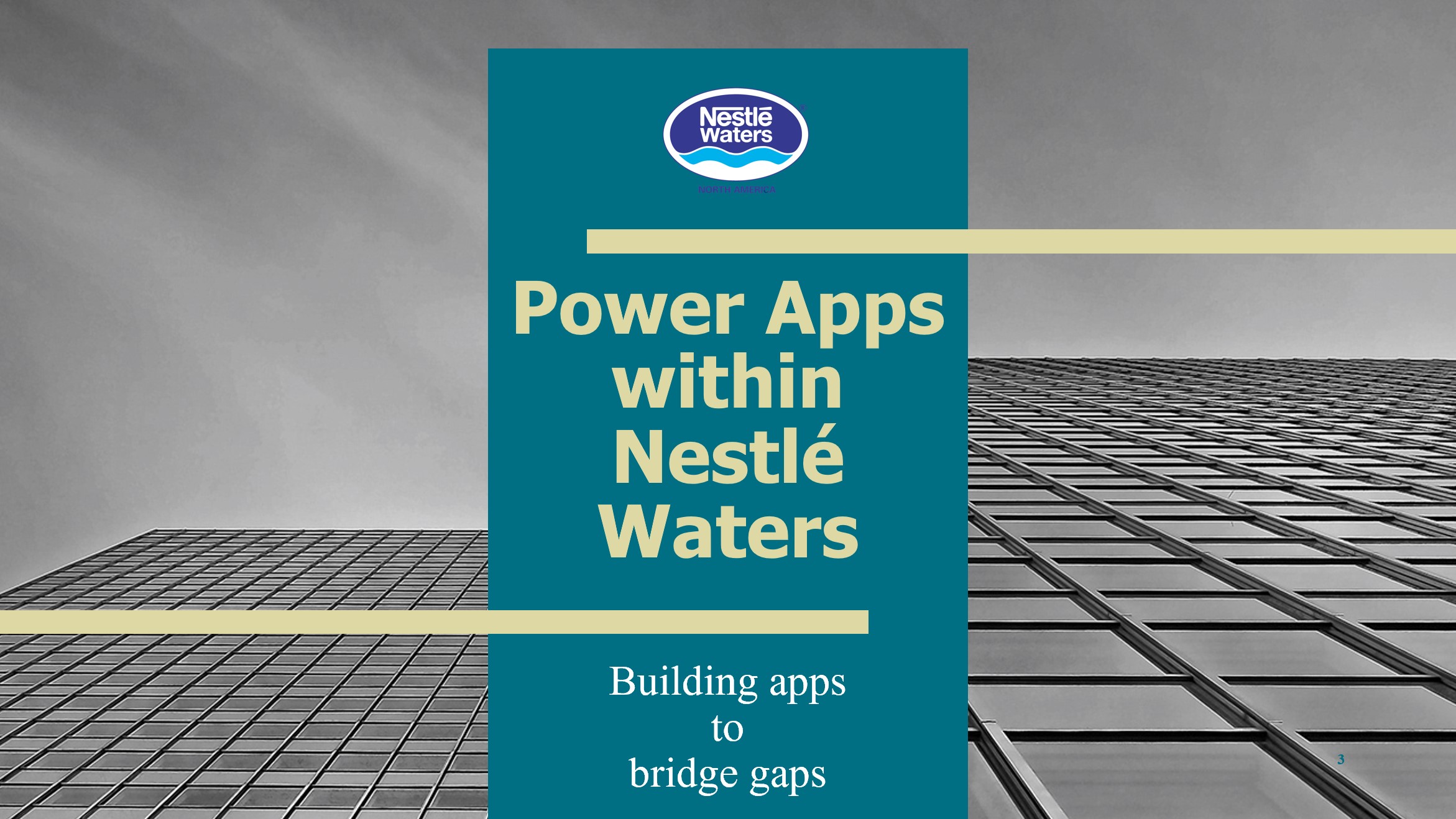Nestlé Waters uses Power Apps to digitize operations at their manufacturing facility